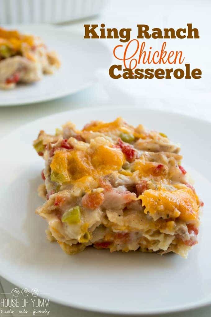 King Ranch Chicken Casserole - House of Yumm