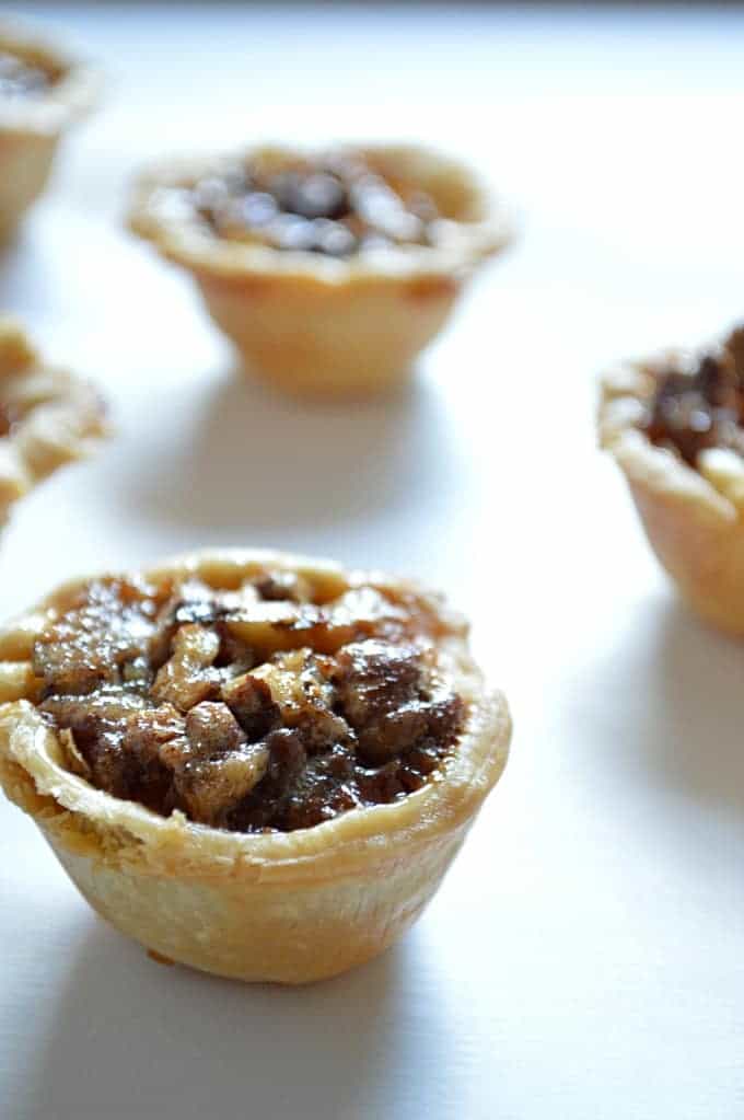 These Pecan Pies might look small..but they pack a BIG Pecan Pie taste!