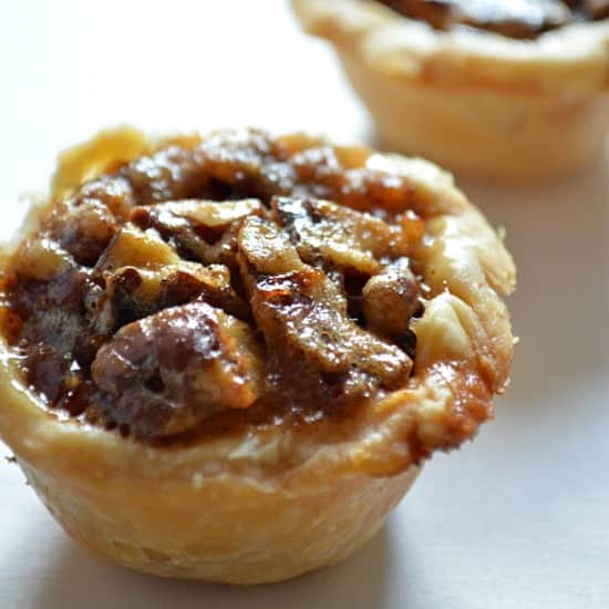 These Pecan Pies might look small..but they pack a BIG Pecan Pie taste!