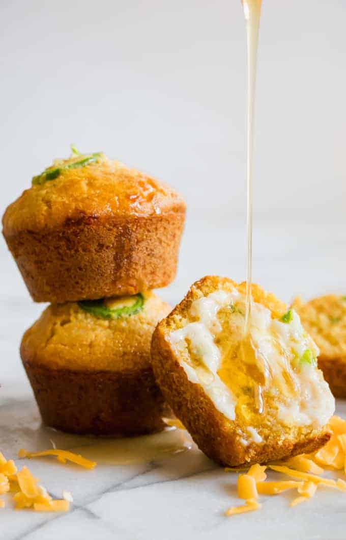 Jalapeno Cheddar Cornbread - House of Yumm