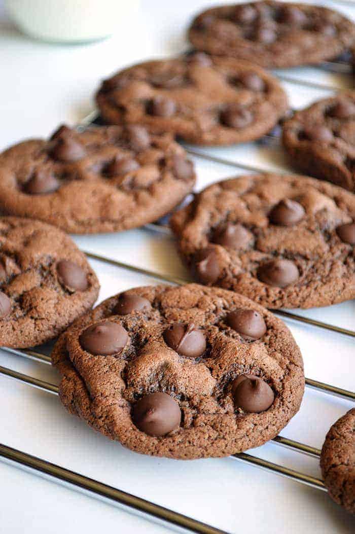 Double Chocolate Cookies - House of Yumm