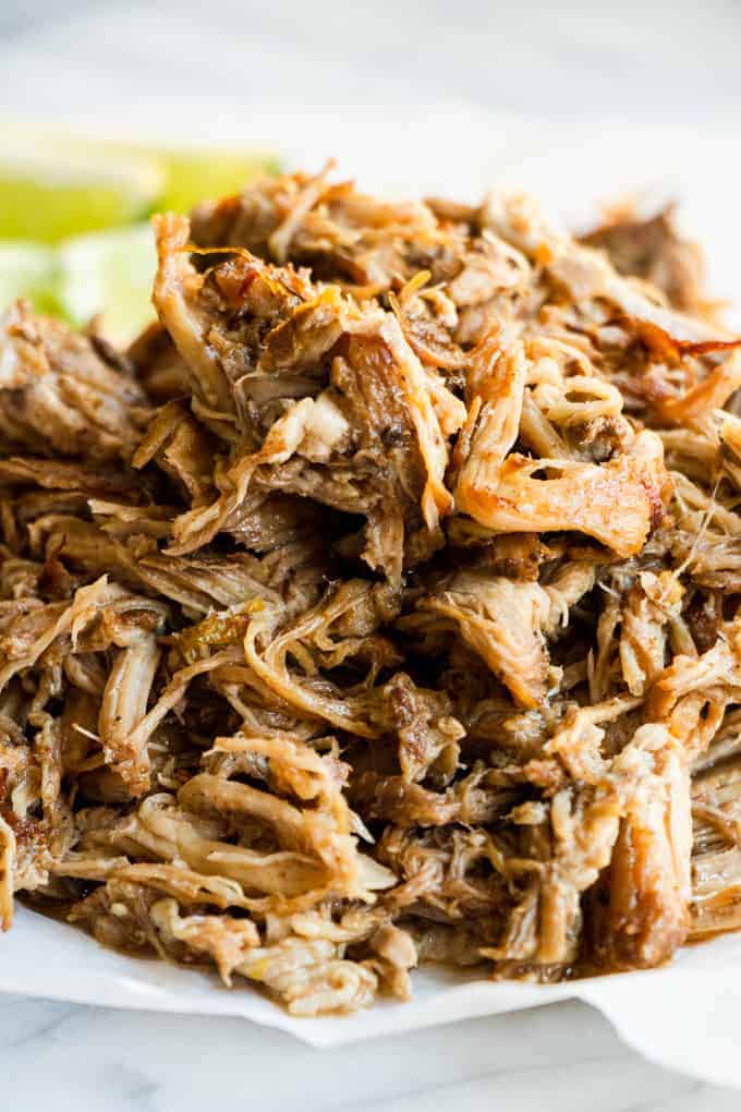 Slow Cooker Pork Carnitas Perfect For Tacos House Of Yumm