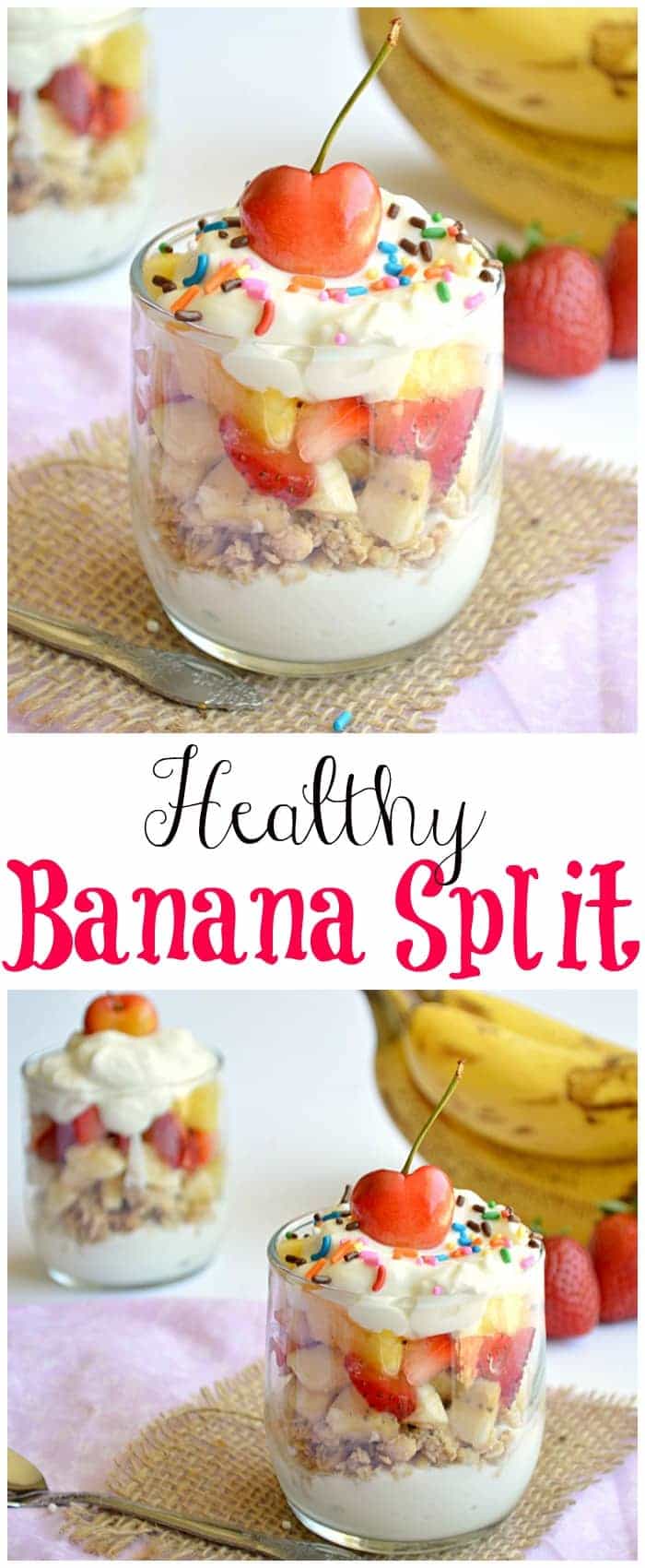 Healthy Banana Split - House of Yumm