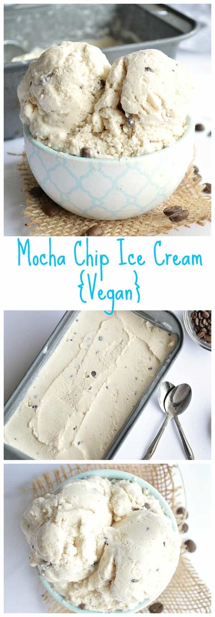Mocha Chip Ice Cream {Vegan} House of Yumm