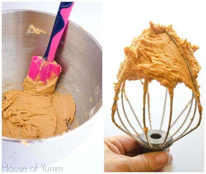 Peanut Butter Frosting to frost the cupcakes