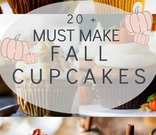 Collage of 20 plus must make cupcakes for Fall.