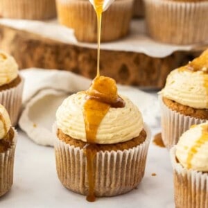 Apple Pie Cupcakes with Salted Maple Buttercream by Sugar Salt Magic