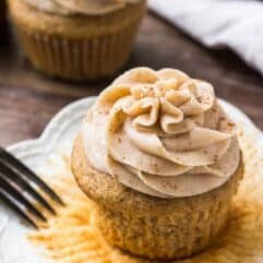Spice Cake Cupcakes by Oh Sweet Basil