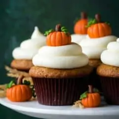 Pumpkin Cupcakes by Cooking Classy