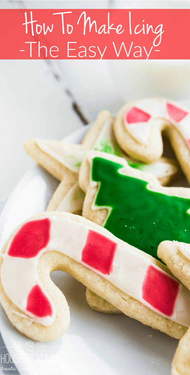 The PERFECT soft sugar cookie. Plus How to Ice your cookies the EASY way! You definitely need to know this method anyone can do it!!