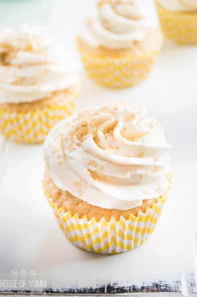 The perfect vanilla cupcake. An EASY friendly from scratch recipe! Light, fluffy, and loaded with vanilla flavor! Plus tons of tips and tricks on HOW to make the perfect cupcake that will work on ANY recipe!