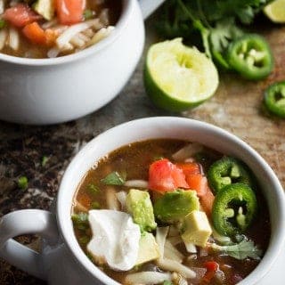 Mexican ABC Soup (Sopa De Letras) - House of Yumm