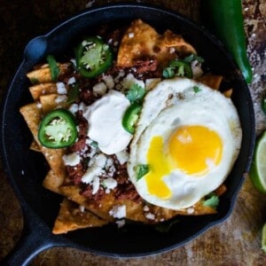 Chilaquiles Rojos - House of Yumm