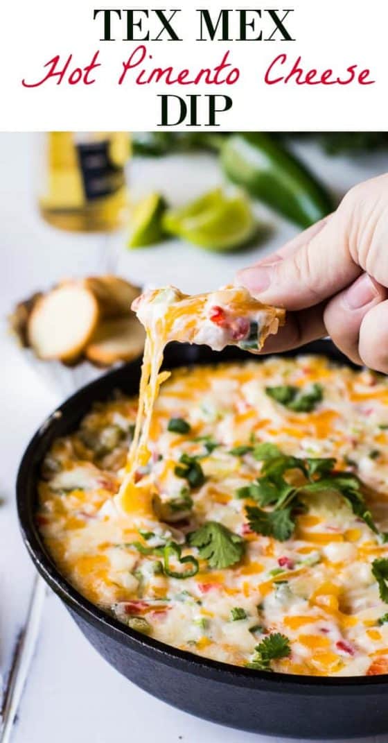 Tex Mex Hot Pimento Cheese Dip - House of Yumm