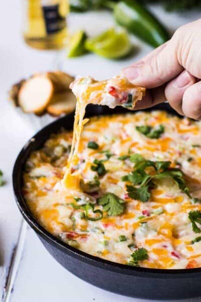 Tex Mex Hot Pimento Cheese Dip - House of Yumm
