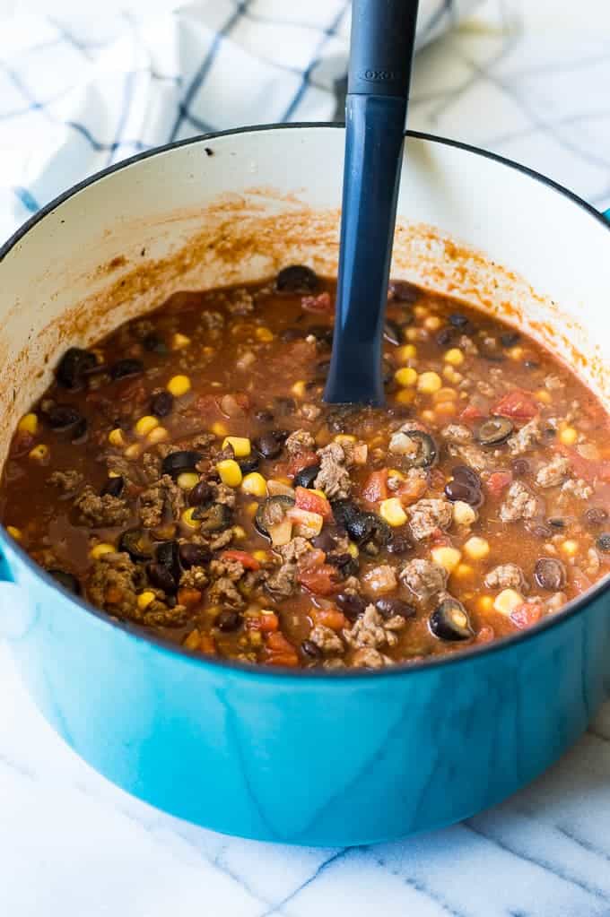 Easy Taco Soup House Of Yumm