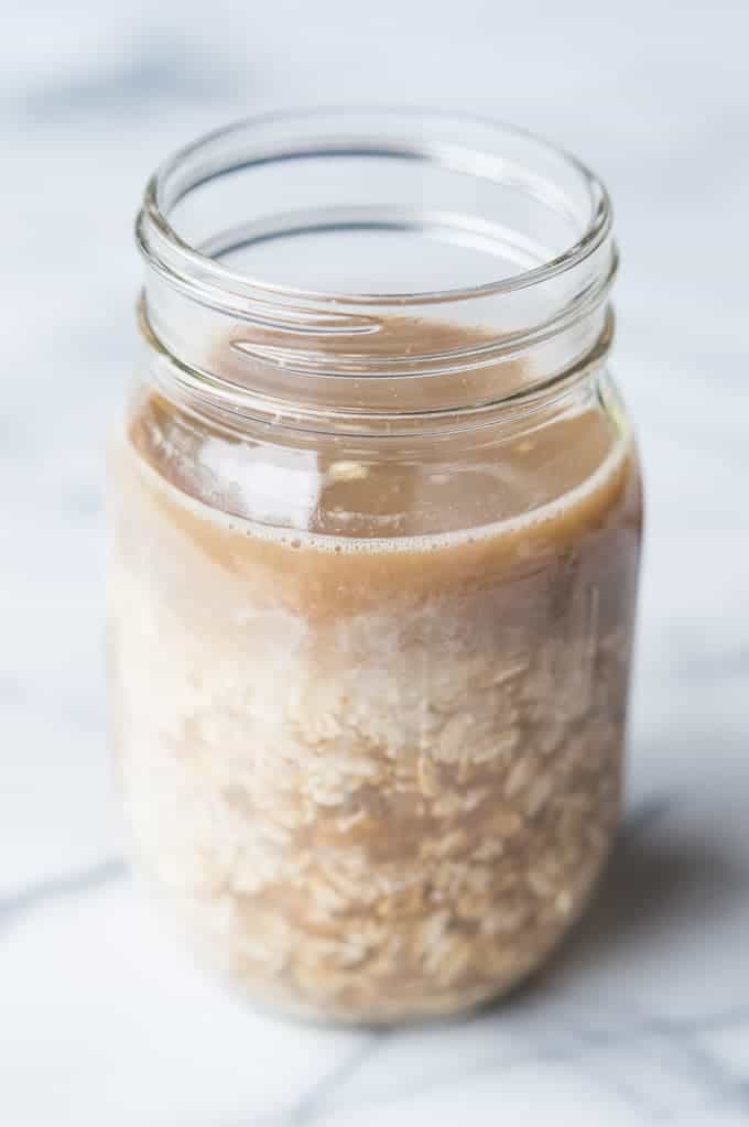 These Mocha Overnight Oats are the perfect combination of coffee and chocolate to get you going in the morning! Best of all, this breakfast can be prepared the night before!