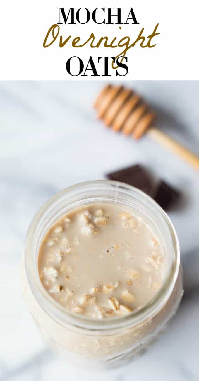 Mocha Overnight Oats - House of Yumm