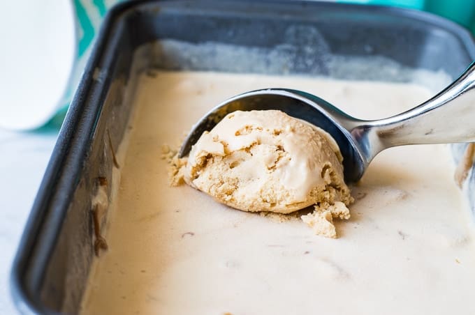 An easy to make, creamy, Dulce de Leche Ice Cream! The tastiest way to cool down! 