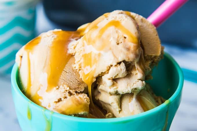 An easy to make, creamy, Dulce de Leche Ice Cream! The tastiest way to cool down! 