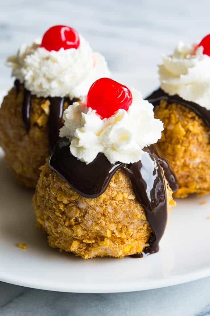 Easy Mexican Fried Ice Cream (and Recipe Video) House of Yumm