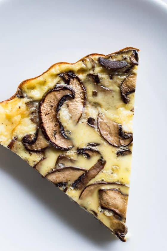 Mushroom Quiche House of Yumm