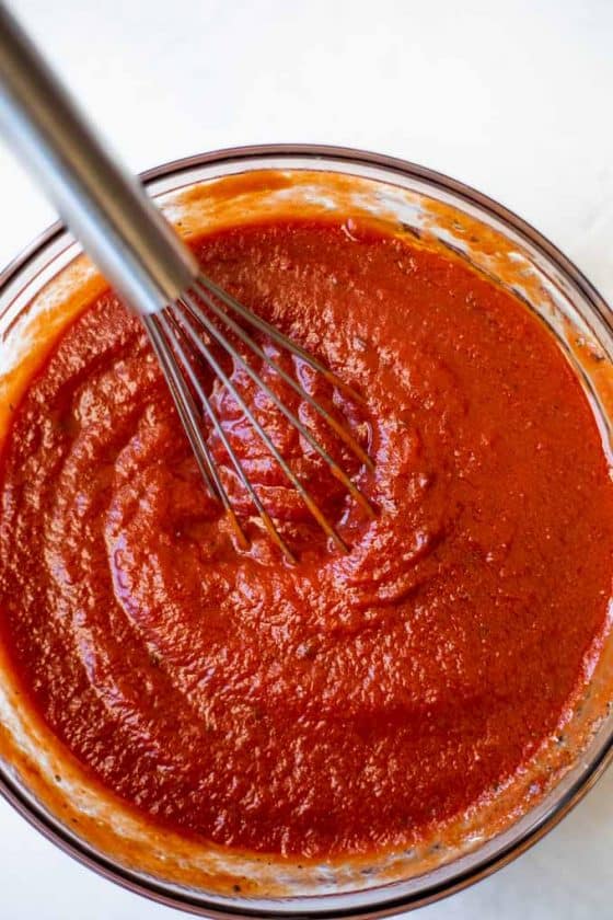 Homemade Pizza Sauce - House of Yumm