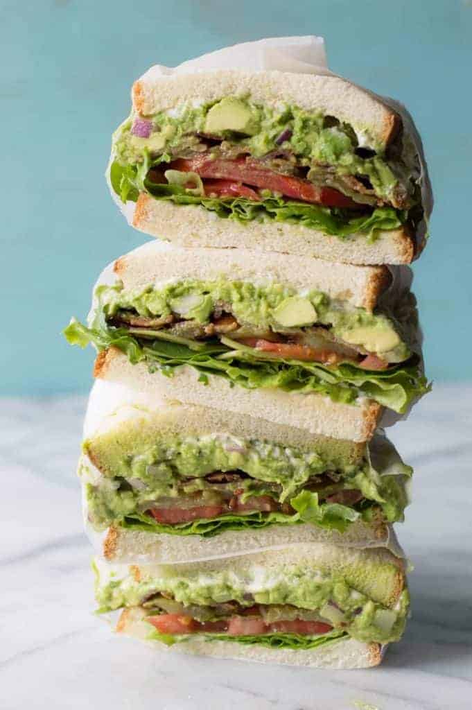 Roasted Green Chile BLT - House of Yumm