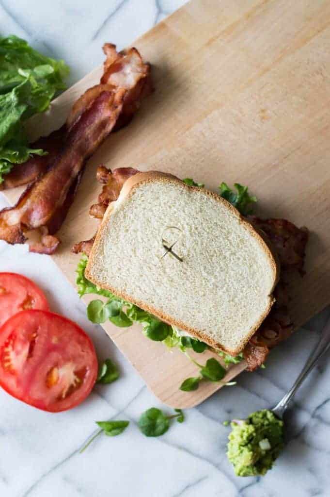 Roasted Green Chile BLT - House of Yumm