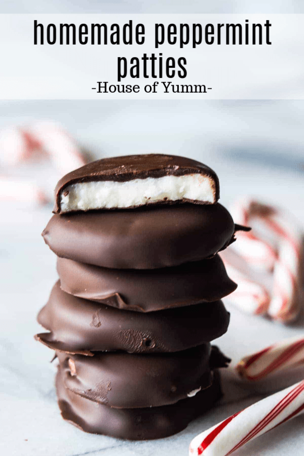 Homemade Peppermint Patties House of Yumm