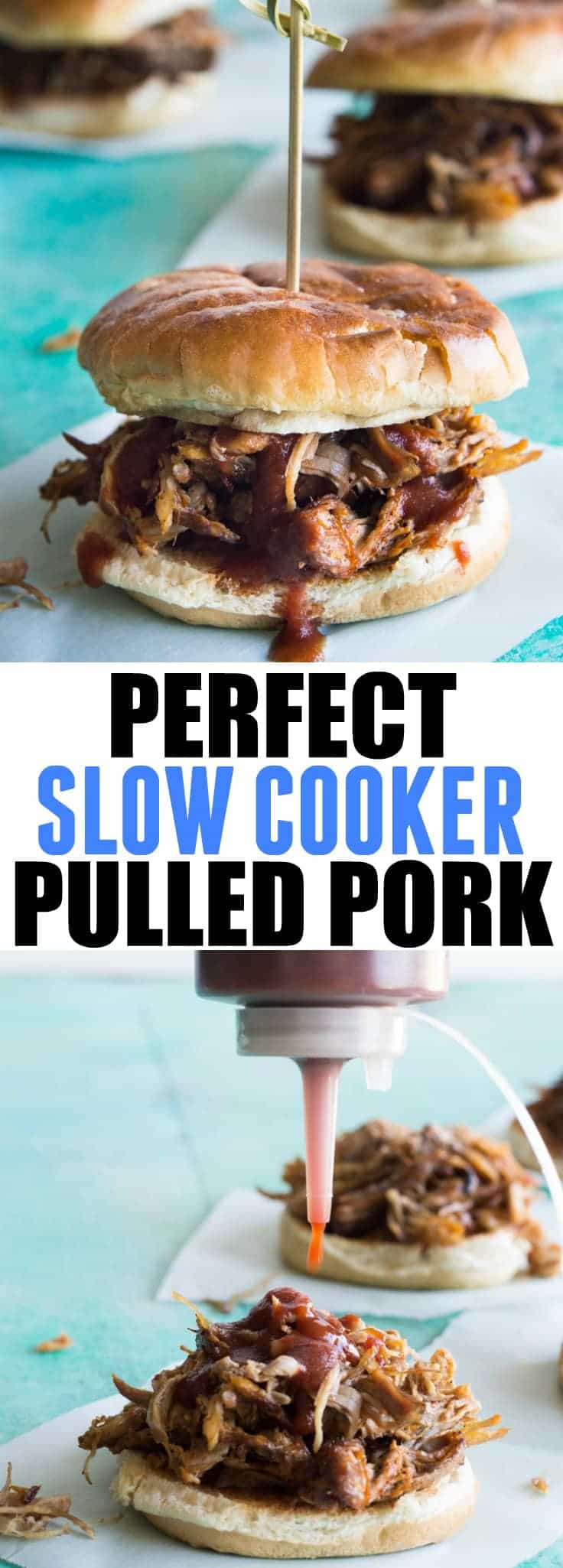 Perfect Slow Cooker Pulled Pork - House of Yumm