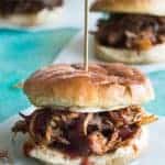 Perfect Slow Cooker Pulled Pork. This Texas style pulled pork is made easier in the slow cooker. Perfect for enjoying as a BBQ Pulled Pork Sandwich, or loaded up on nachos, or even as a pizza topping! The possibilities are endless!