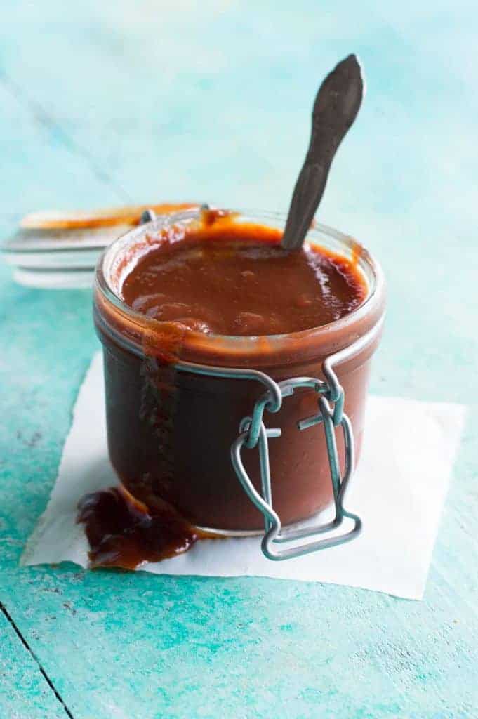 Texas Style BBQ Sauce! The perfect blend of sweet and spicy. Use this on any grilled meats for an extra burst of flavor.