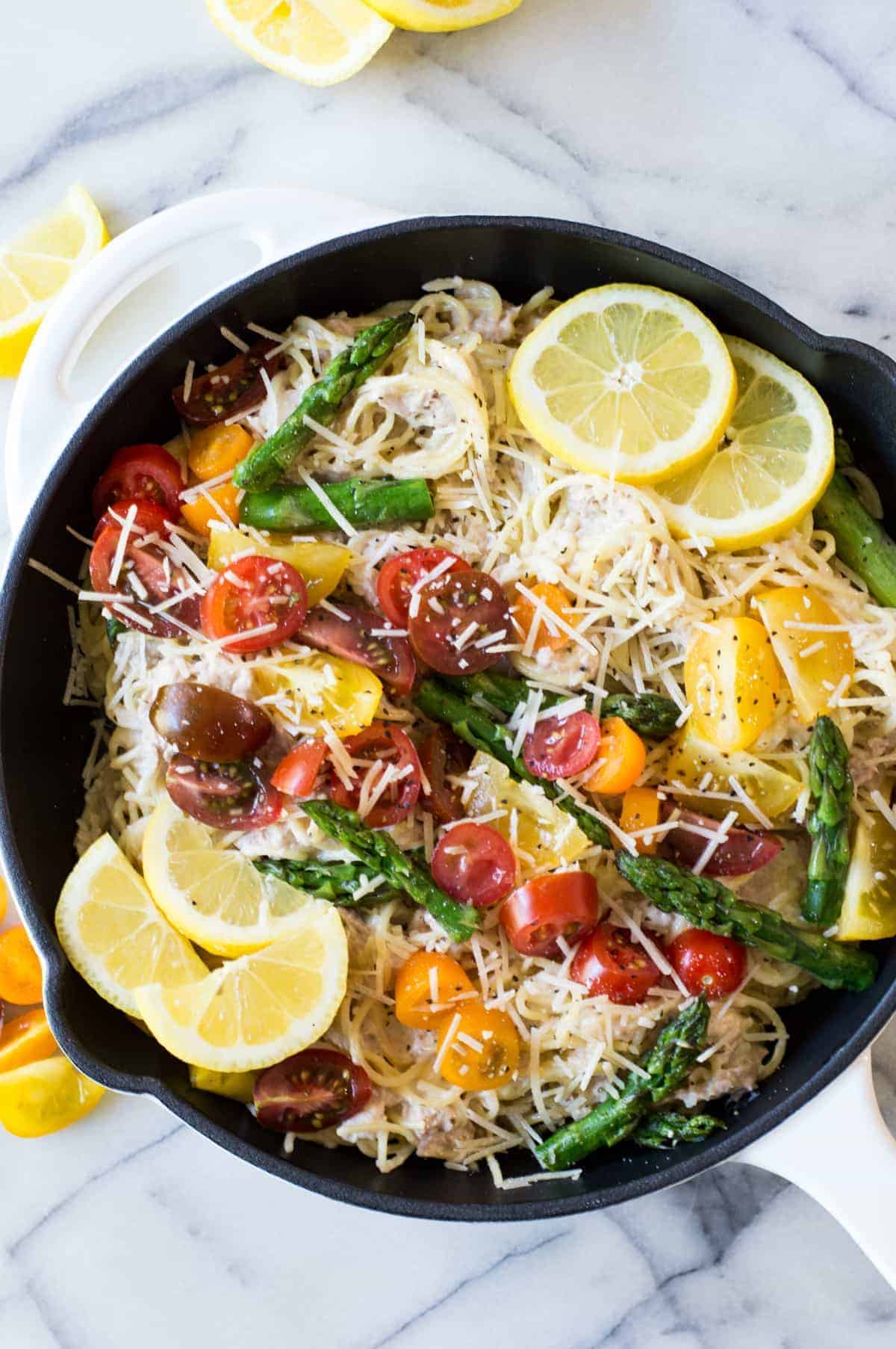 Pasta with Tuna and Lemon