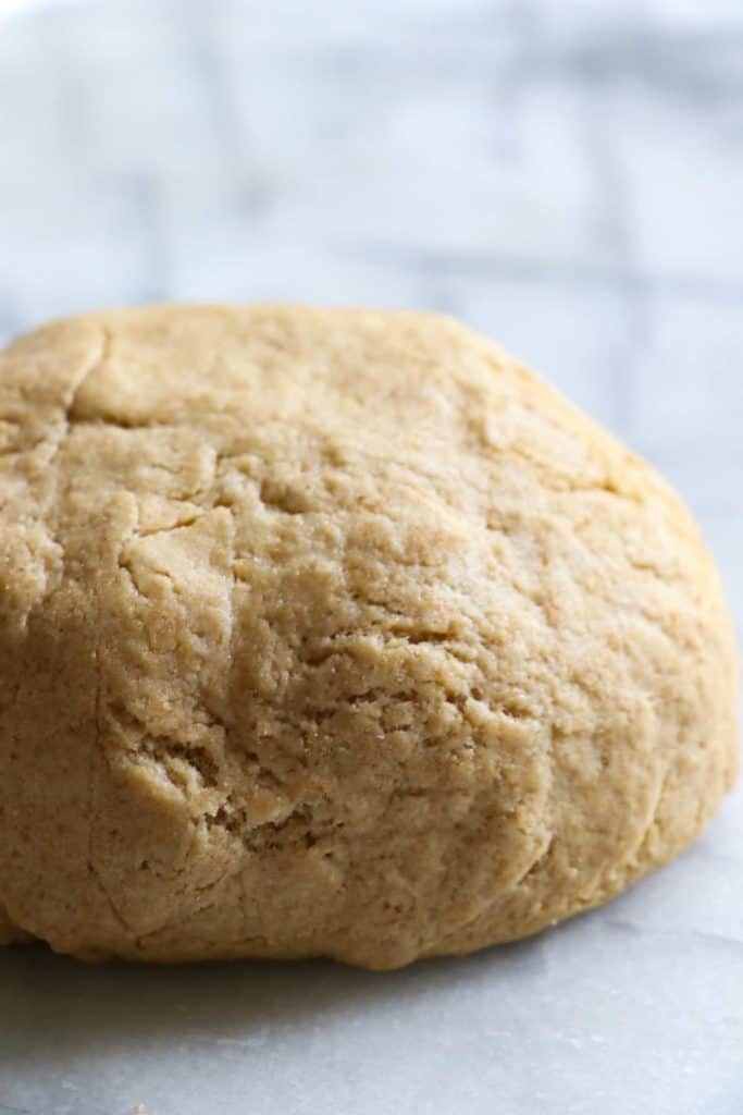 Whole Wheat Pizza Dough.  Crispy, chewy whole wheat pizza dough.  Perfect for loading up with all your favorite toppings!  