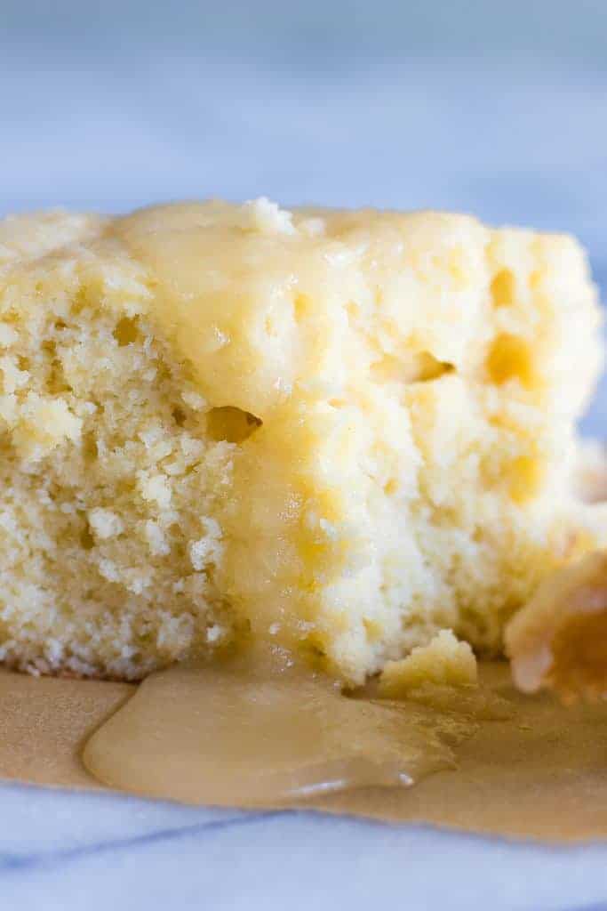 Butter Rum Sheet Cake. This light and fluffy homemade yellow cake has rum baked in and is drenched in a butter rum sauce. Even though this cake is sized down it still has full sized flavor! 