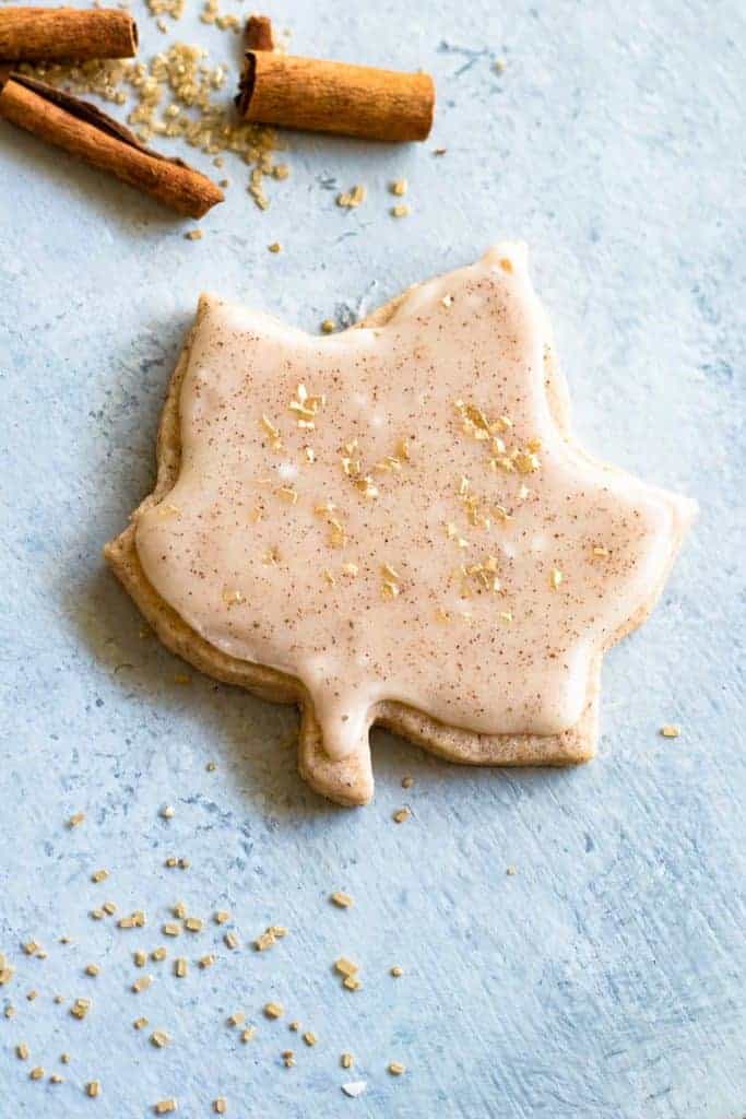 Cinnamon Sugar Cookies. These soft and buttery sugar cookies are loaded up cinnamon and spice plus they're topped with a cinnamon icing for even more flavor! Perfect for Fall and an easy Thanksgiving treat. 