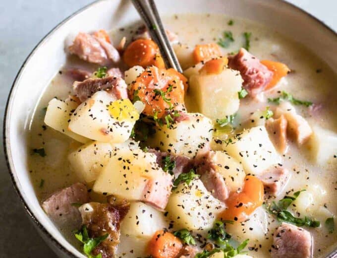 Leftover Ham Bone Soup House of Yumm