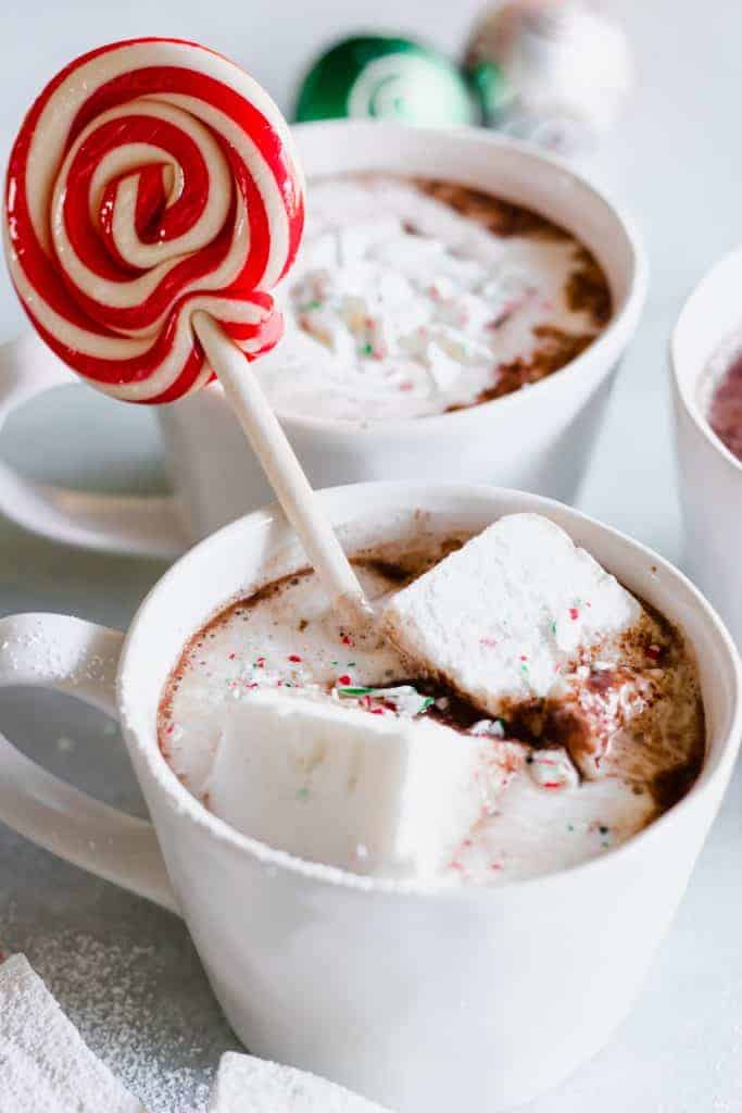 Homemade Hot Chocolate. Warm up with this easy to put together creamy, silky, hot chocolate. Customize with your favorite additions for a personalized treat! 