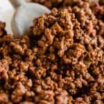 Homemade Ground Beef Taco Meat.