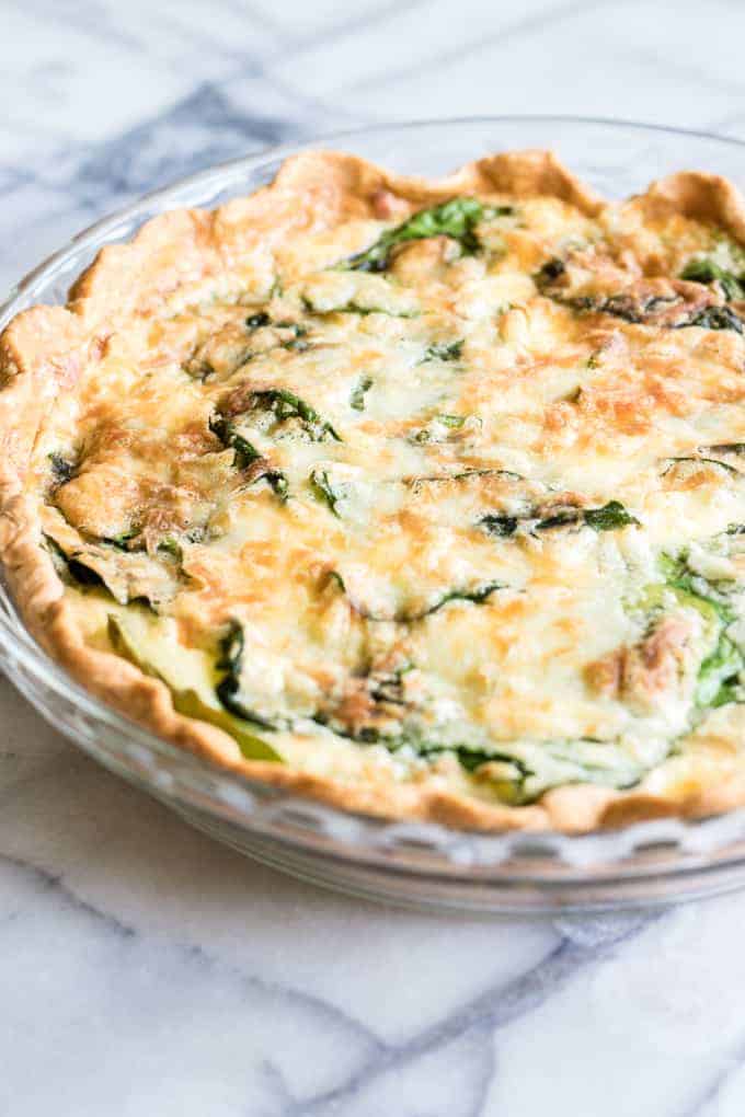 How To Make a Quiche (using any filling of your choice!) - House of Yumm