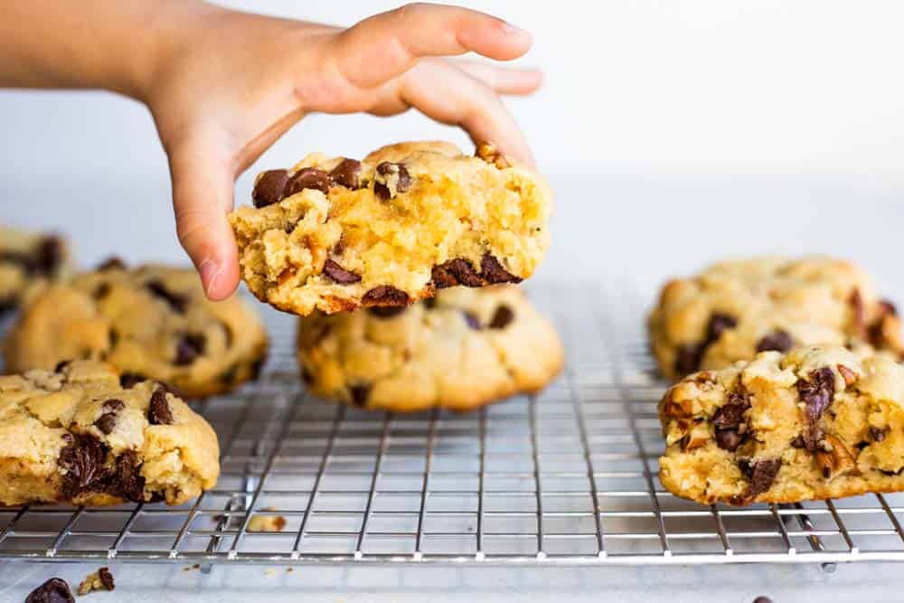 Perfect Chocolate Chunk Cookies  Thick, Soft and Loaded with Chocolate