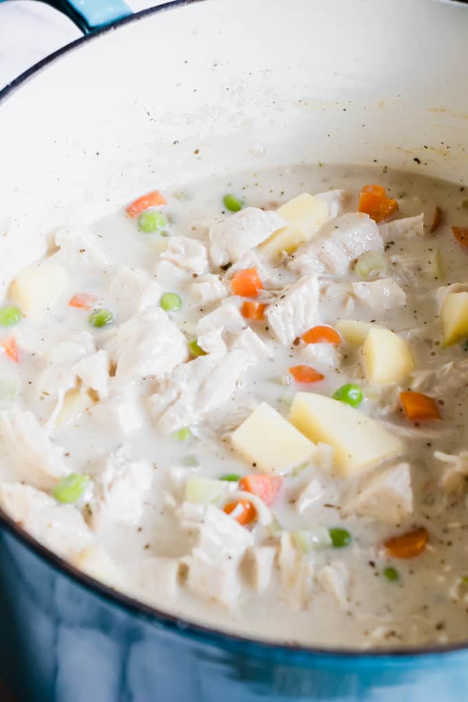 Chicken Pot Pie Soup - House of Yumm