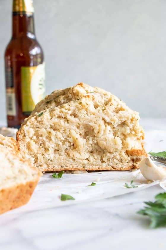 Garlic Herb Beer Bread House of Yumm