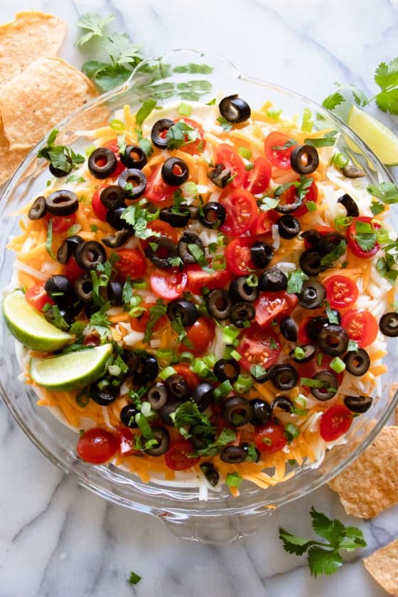 Best 7 Layer Dip Recipe - House of Yumm