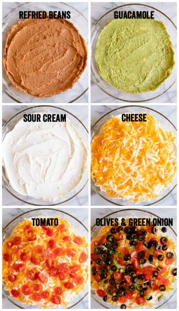 Best 7 Layer Dip Recipe - House of Yumm