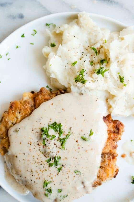 Chicken Fried Steak (Better than any restaurant!) - House of Yumm