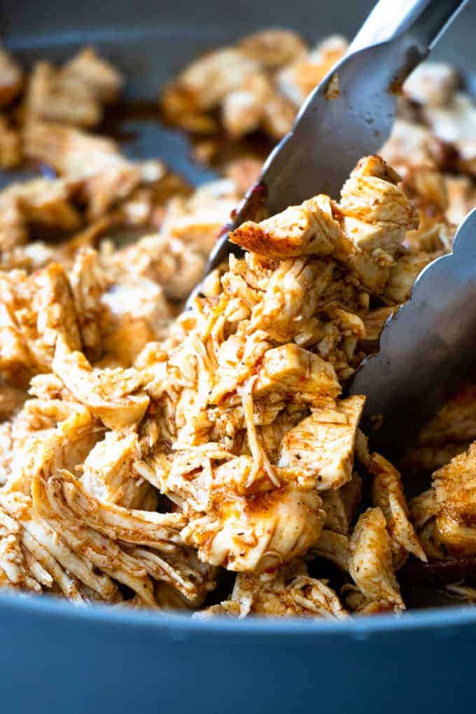 Easy Shredded Mexican Chicken