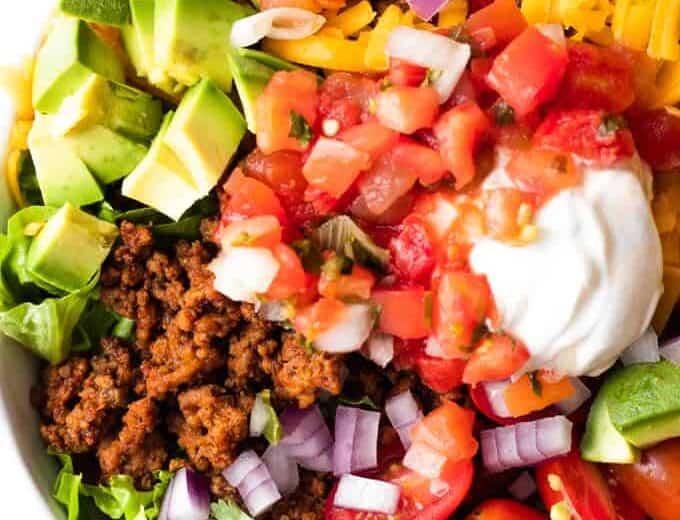 Easy Taco Salad - House of Yumm