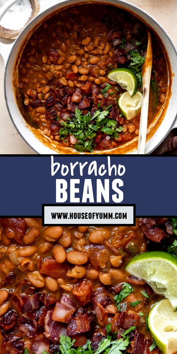 Borracho Beans (Frijoles Borrachos) - House of Yumm